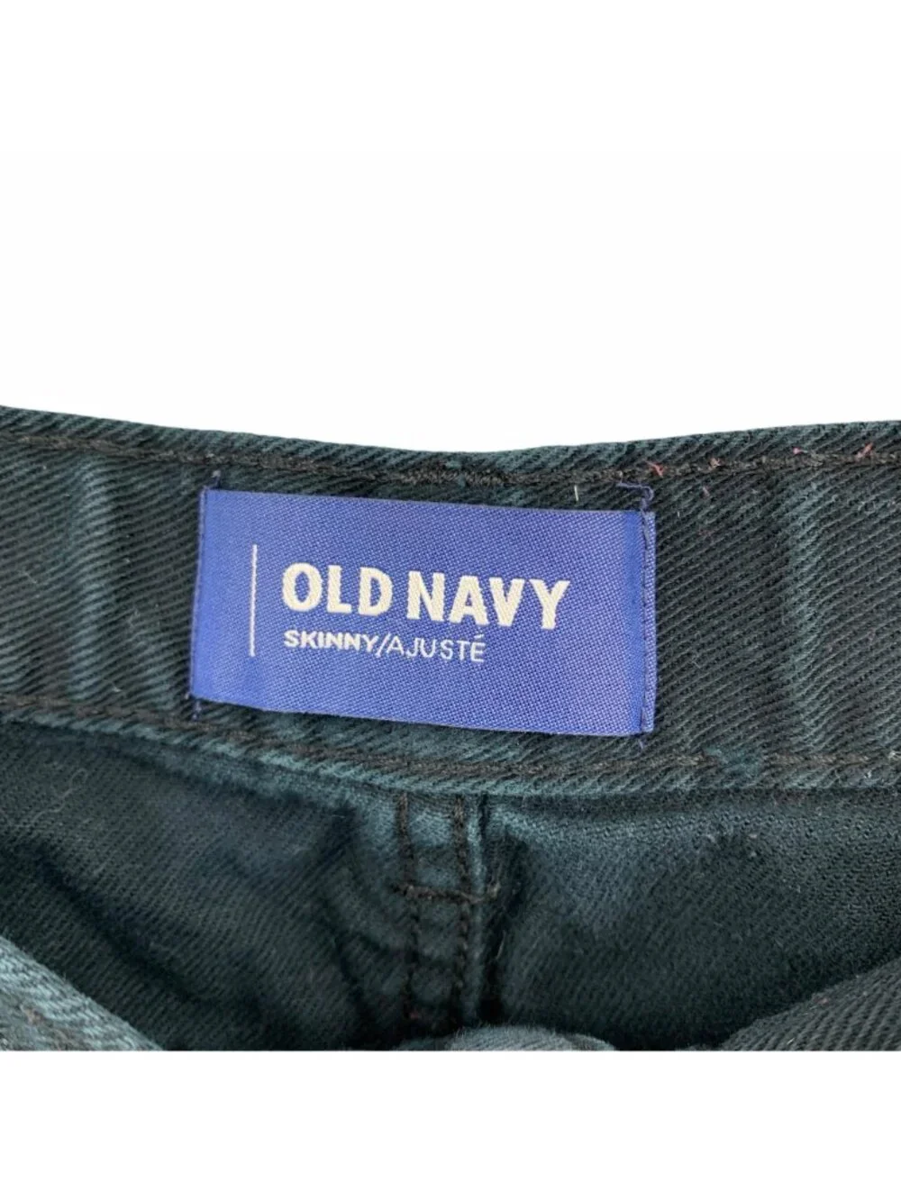 Boys Jeans Sz 16 Old navy Adjustable Waist Black GUC Straight Leg